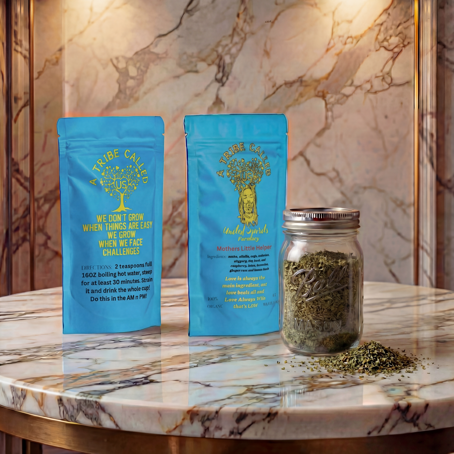 Lotus Flower Bomb Tea Fibroids remover/ PCOS endometriosis